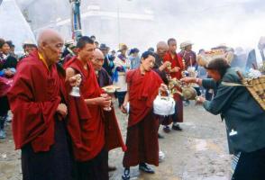 Tibetan Monks and Lamas